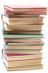 Books pile