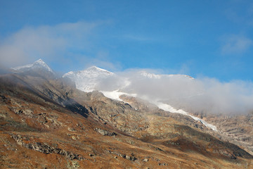 Alps near Bernina pass.