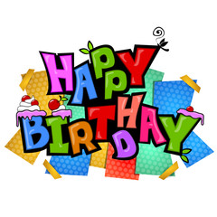 funky birthday style