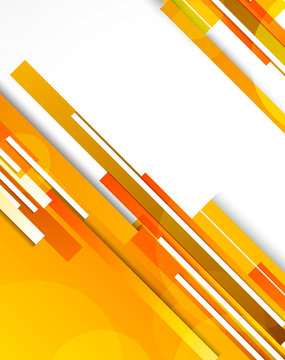 Background with orange lines