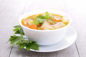 bowl of broth