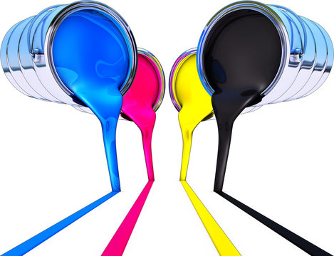 cmyk farben