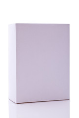 white blank box