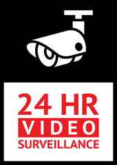 Sticker cctv