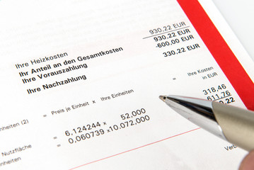 Heizkostenabrechnung
