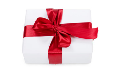 Box with red tape