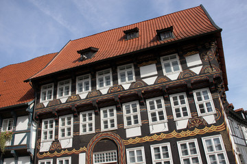 In der Altstadt von Bad Gandersheim