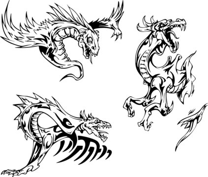 Dragon tattoos