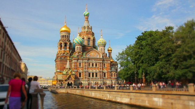 Храм Христа Спасителя на крови Питер