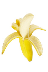 banana isolated on white background