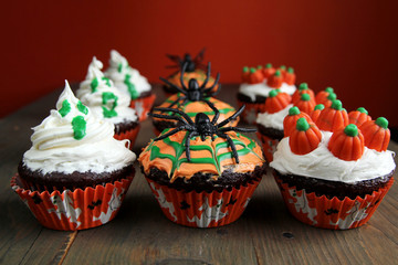 Halloween cupcake