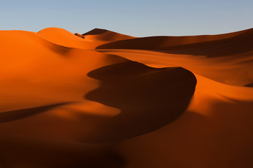 Sand art, desert