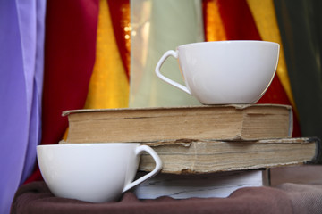 drinking tea