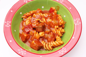 Schweinegulasch