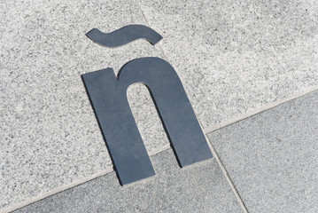 Letter &Ntilde;. e&ntilde;e &copy; ddrash