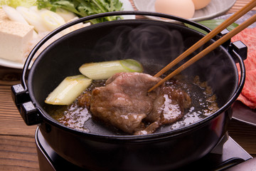 すき焼き　関西風