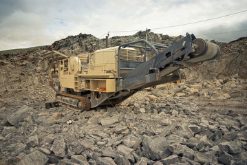 Fototapeta na wymiar pit mine industry