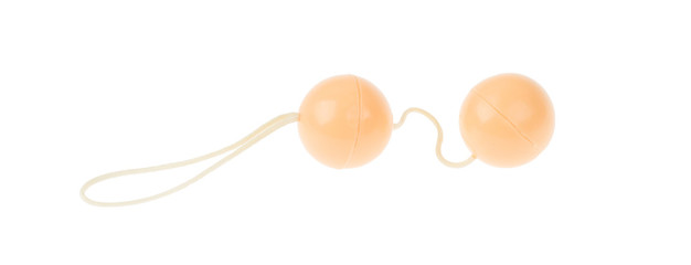 Vaginal balls isolated