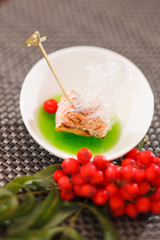 grilled salmon with jelly