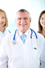 Fototapeta premium Happy doctor