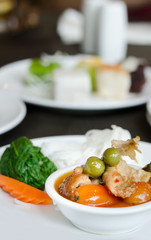 food on table