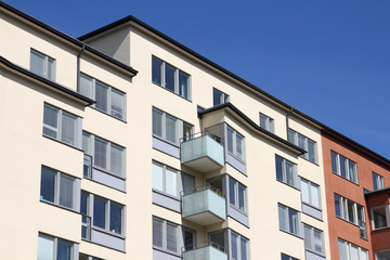 Generic residential building in Sweden