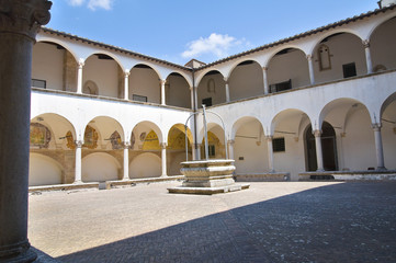 Fototapeta na wymiar Kościół św Franciszka. Amelia. Umbria. Włochy.
