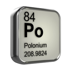 3d Periodic Table - 84 Polonium