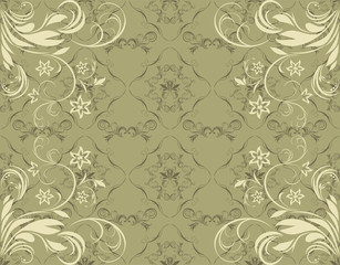 Olive ornamental background