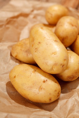 fresh potatoes
