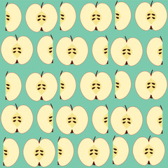 Apple background vector