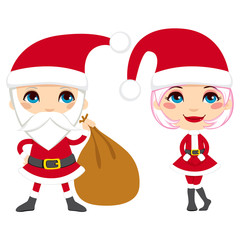 Santa Claus Couple