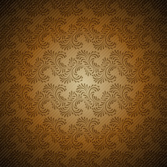 Seamless vintage wallpaper, floral pattern, retro wallpaper.