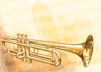 Brass Trumpet.