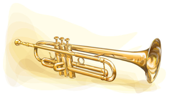 Brass Trumpet