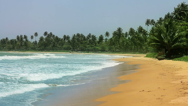 exotic unawatuna beach, sri lanka