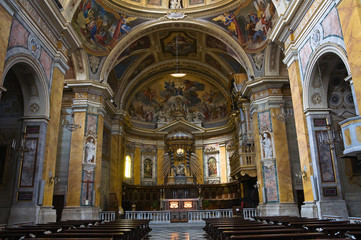 Fototapeta na wymiar Katedra Amelia. Umbria. Włochy.