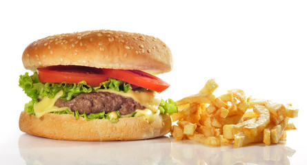 Hamburguesa de ternera.