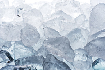 クラッシュアイスのクローズアップ