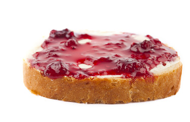 sandwiches with raspberry jam