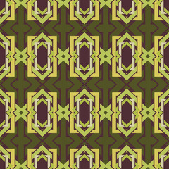 ethnic modern geometric seamless pattern ornament background