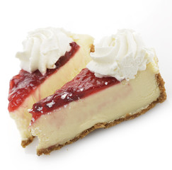 Cherry And Strawberry Cheesecake