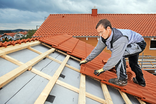 roofer at work