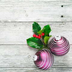 Rustic Christmas background