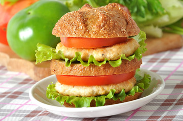 Burger fast food 