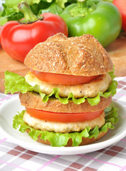 Burger fast food 