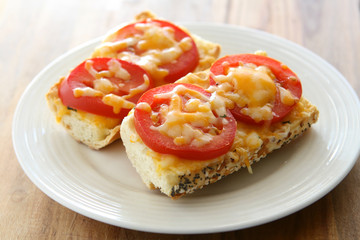Tomato Cheese Crostini
