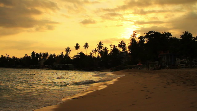 exotic matara beach, sri lanka