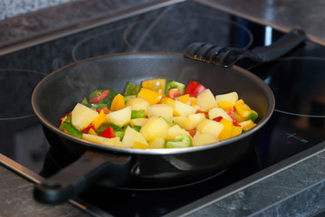 Gemüse mit Kartoffeln