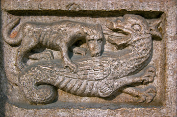 Dog Bites a Dragon - Cathedral of Trento Italy